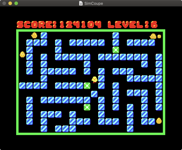 Screenshot de SimCoupe
