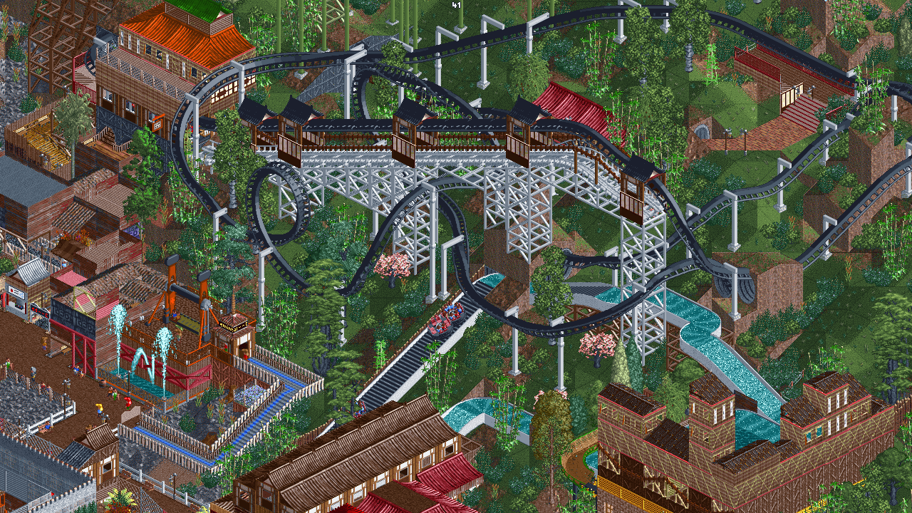 Screenshot d'OpenRCT2