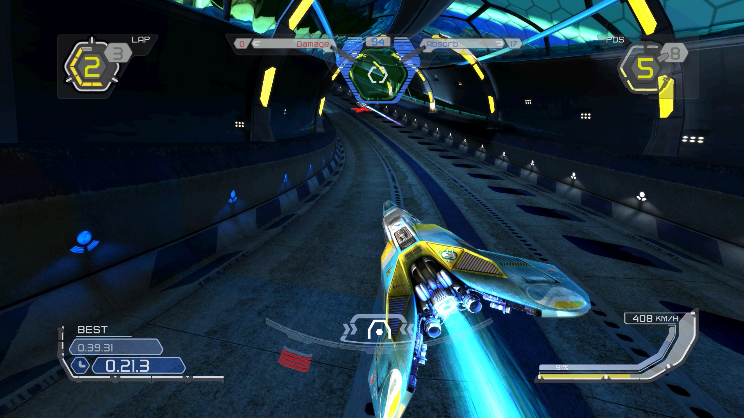 Wipeout HD dans RPCS3
