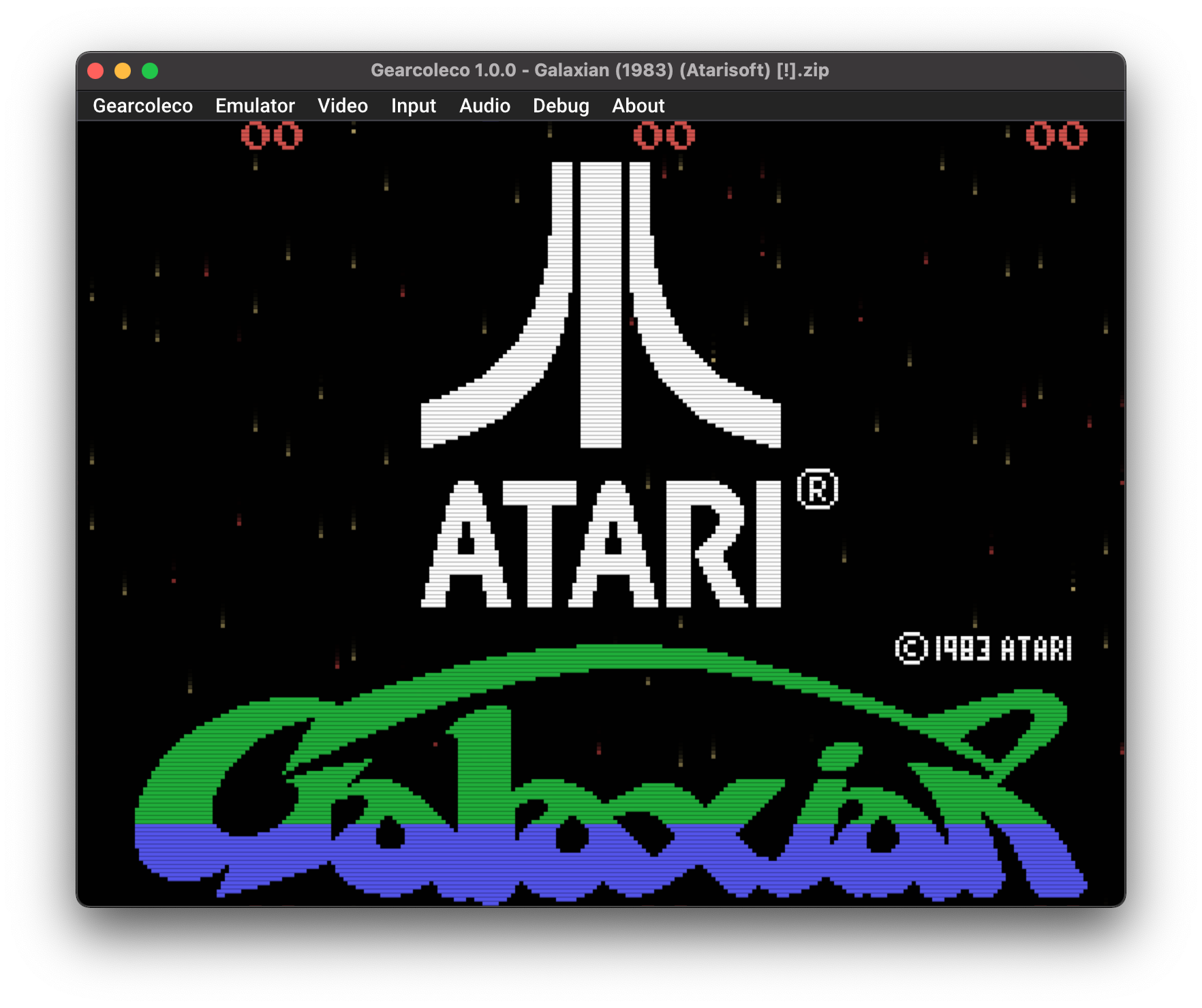 Galaxian dans Gearcoleco