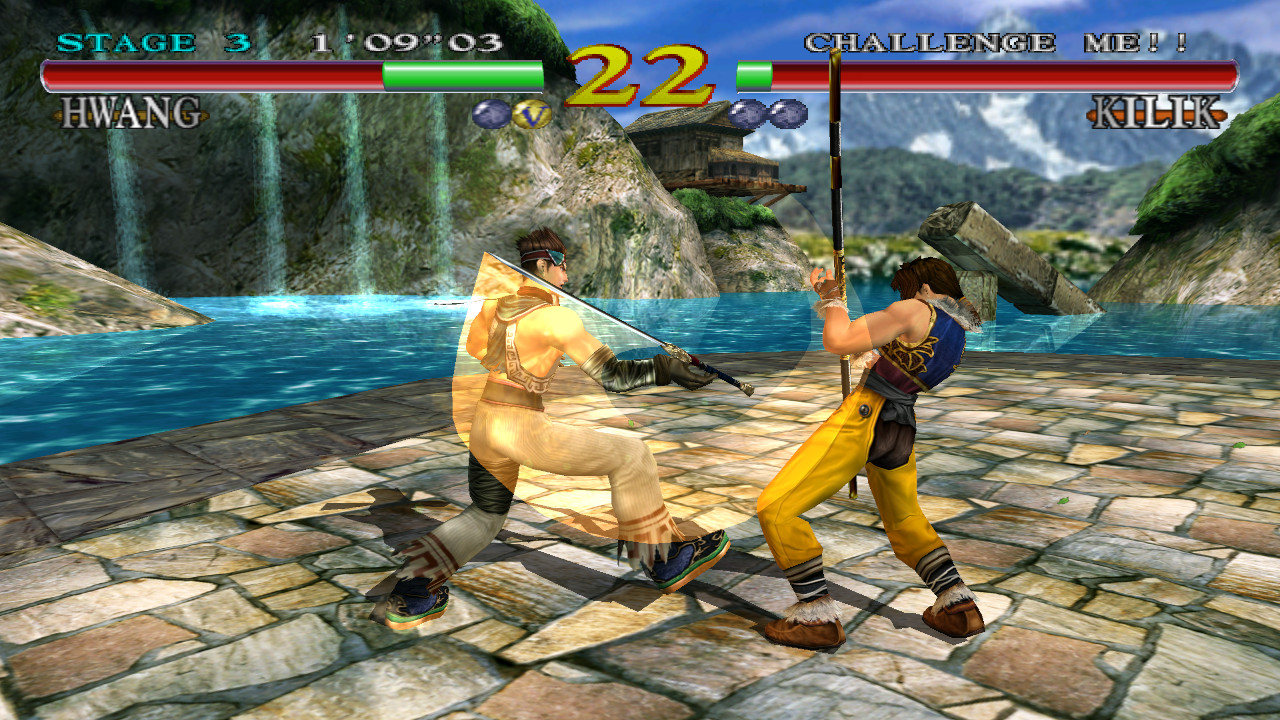 Soul Calibre dans Redream (Dreamcast)