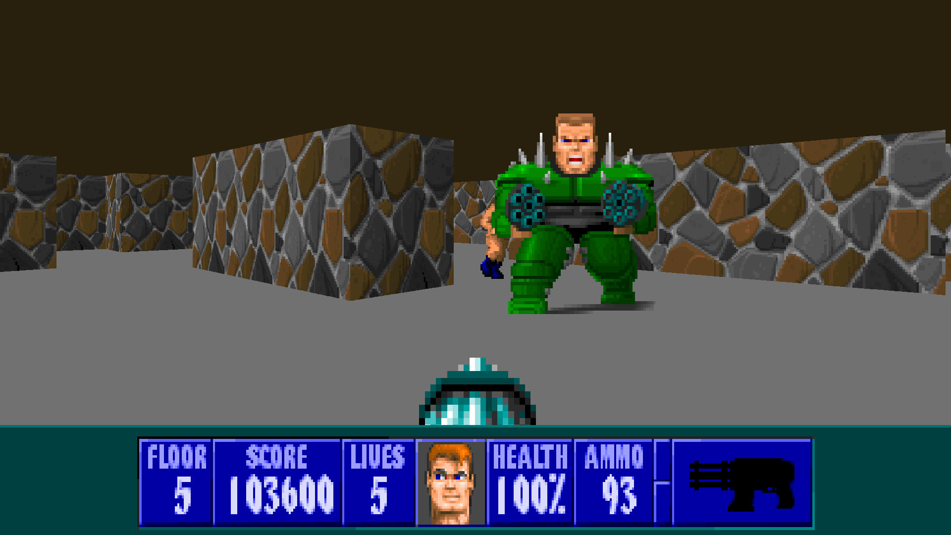 Wolfenstein 3D dans ECWolf