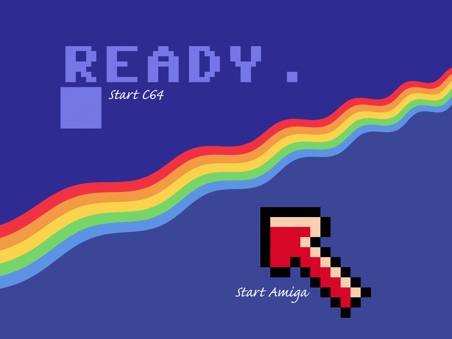 Écran de départ de Denise